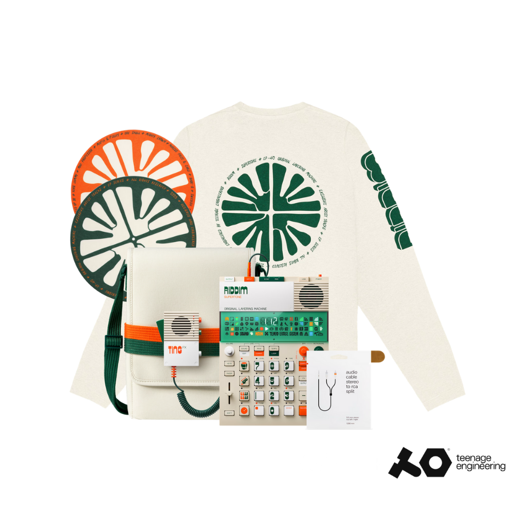 Teenage Engineering Riddim 'n Ting On Tour Pak