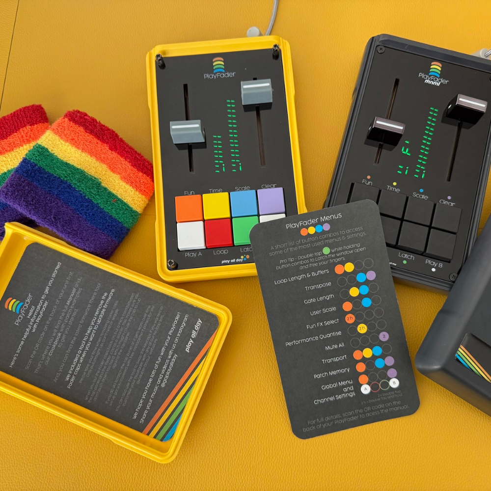 Play All Day PlayFader Black